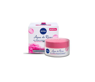 NIVEA Agua de Rosas Gel Crema Hidratante Facial 50ml