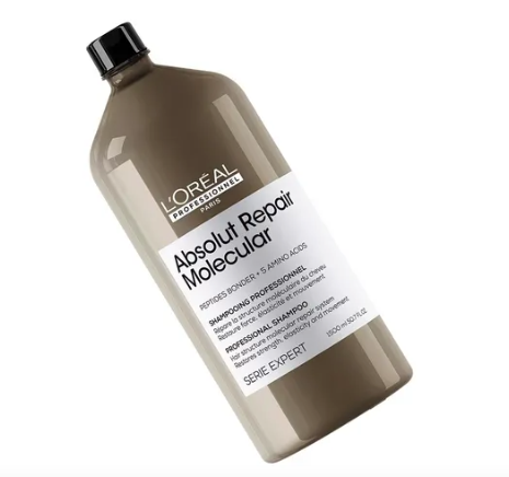 [Absolut Repair Molecular] Champú reparador molecular sin sulfatos para cabello dañado.