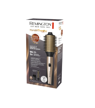 Cepillo y Multiestilizador REMINGTON Keratina y aceite de Argán AS8821-110F