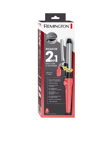 Rizador Remington 2 en 1 de Titanio