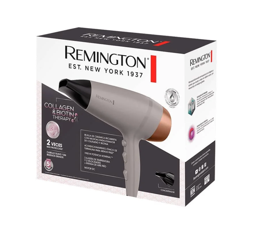 Secador Remington D26A – Collagen Biotin Therapy