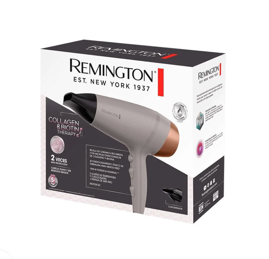 Secador Remington D26A – Collagen Biotin Therapy