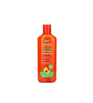Cantu, Champú hidratante con aguacate, Para rizos, bucles y ondas naturales, 400 ml (13,5 oz. líq.)