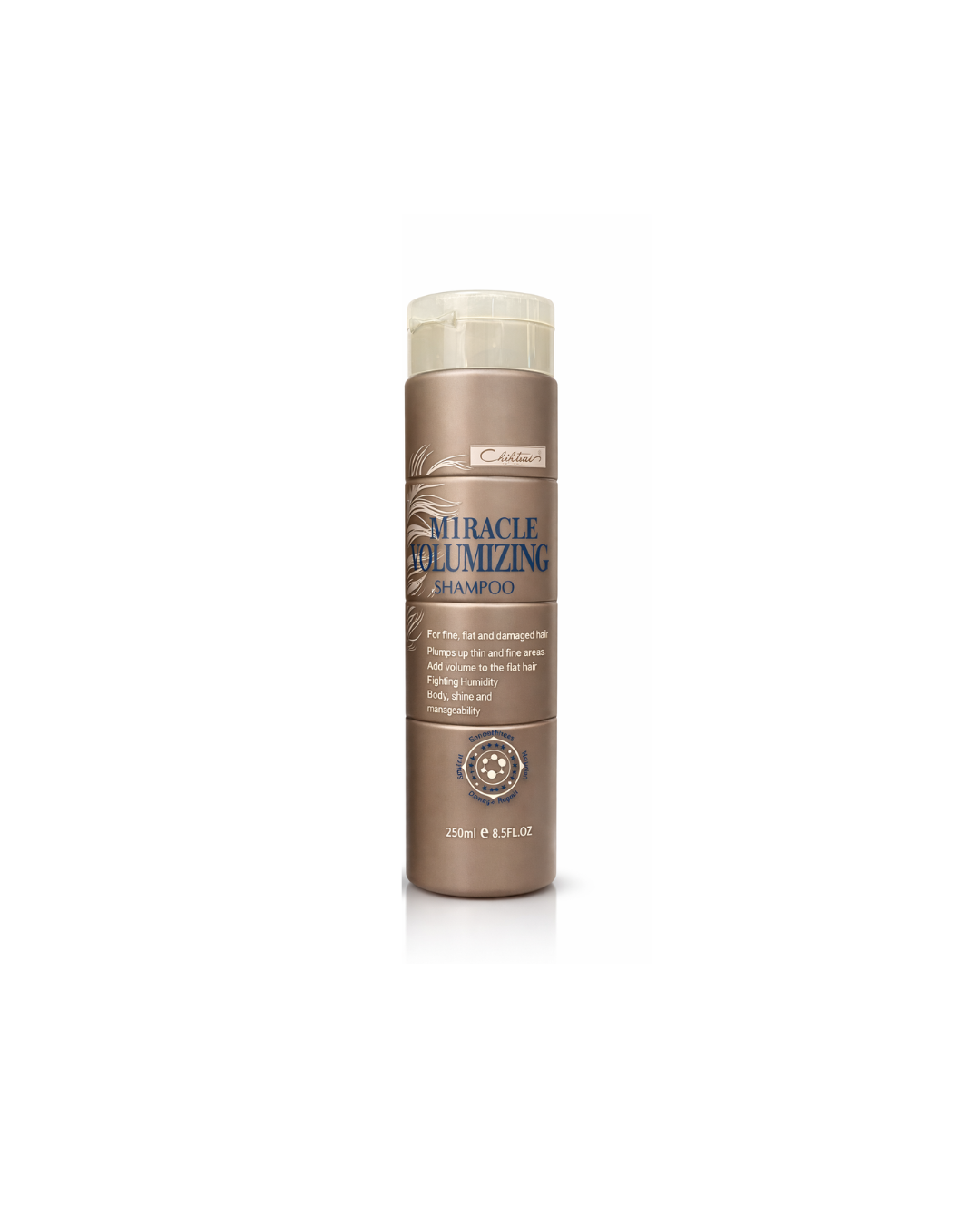 CHIHTSAI Miracle Volumizing Shampoo + Acondicionador – 250 ml | Voluminizador Profesional