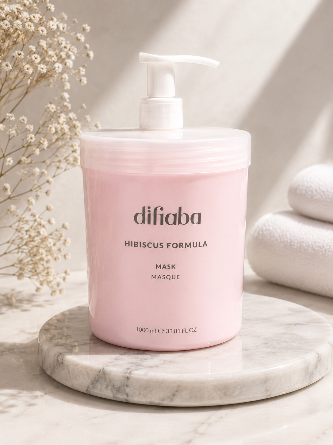 DIFIABA Hibiscus Formula Hydrating Conditioner  Acondicionador hidratante para suavidad, nutrición y brillo