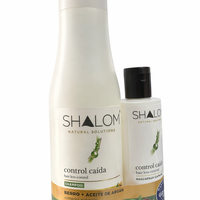 Pack Control Caída | Shampoo 735 ml + Mascarilla 180 ml | Fortalecimiento y Cuidado Capilar
