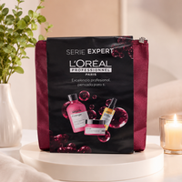 Kit L'Oréal Professionnel Pro Longer – Shampoo Pro Longer + Mascarilla Pro Longer + Absolut Repair Oil  Rutina profesional para fortalecer el cabello largo, reparar las puntas y aportar un brillo extraordinario