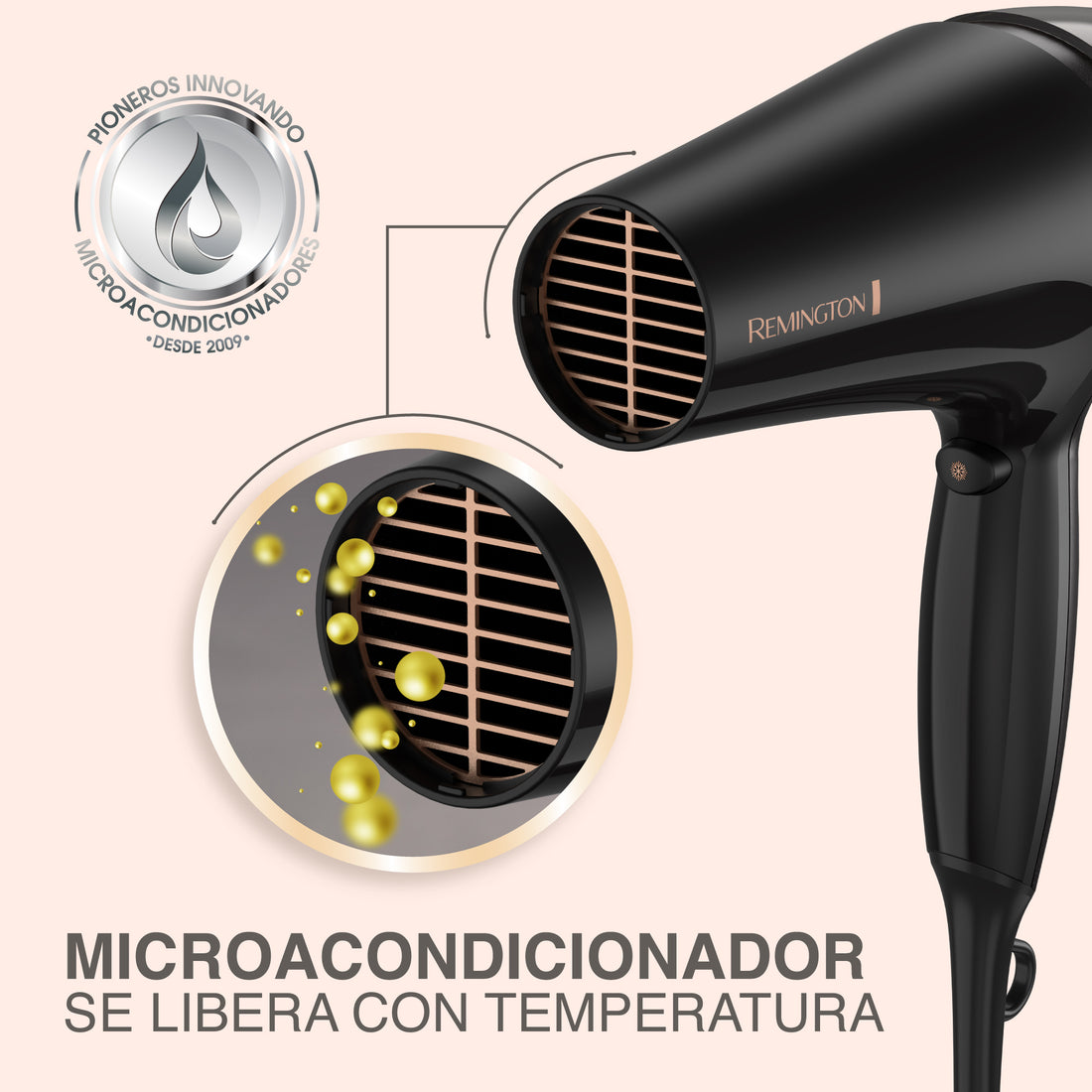 REMINGTON SECADOR ALMOND RADIANCE D12AA-110F