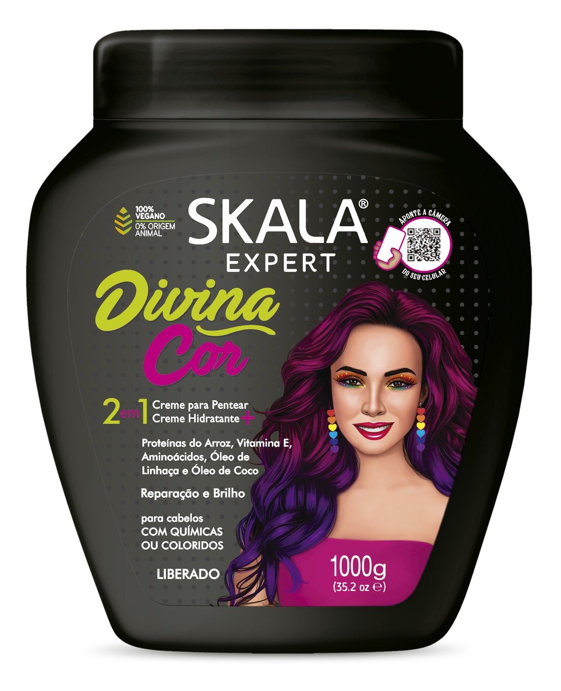 Skala Divina Cor 1000G – Reparación y Cuidado Intensivo para Cabello Teñido