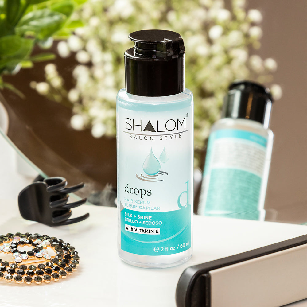 Shalom Drops Original – 60 ml | Brillo, Suavidad y Control del Frizz