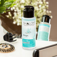 Shalom Drops Original – 60 ml | Brillo, Suavidad y Control del Frizz