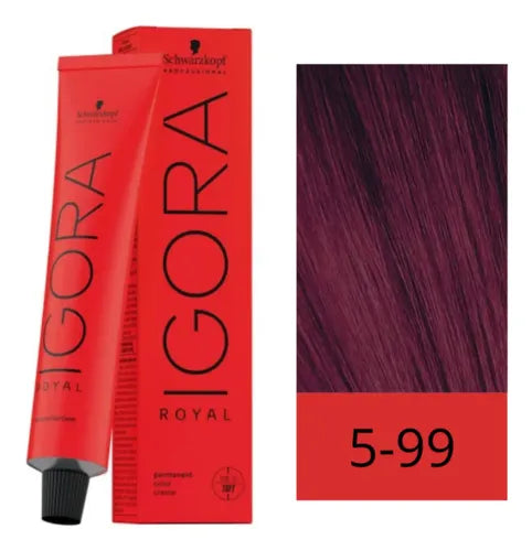 IGORA ROYAL 5-99 Castaño Claro Violeta Intenso – 60 g