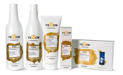 Yellow Star – Línea Completa de Cuidado Capilar Profesional