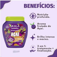Skala Frutástica Açaí 2 en 1 Nutrición y Brillo – 1000 g
