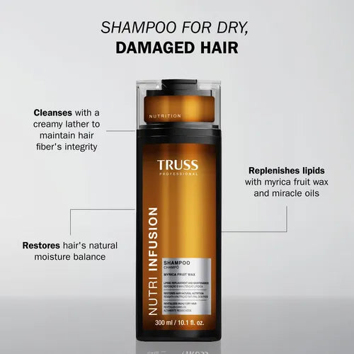 TRUSS Nutri Infusion Shampoo – Shampoo Nutritivo Intensivo 300 ml