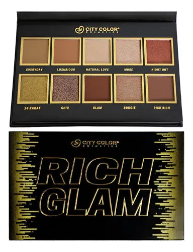 CITY COLOR Rich Glam Palette