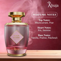 Ahuja Pour Femme – Perfume Árabe 100 ml  Feminidad, elegancia y larga duración