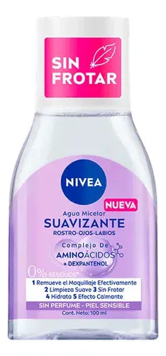 Agua Micelar NIVEA Suavizante Piel Sensible – 100 ml
