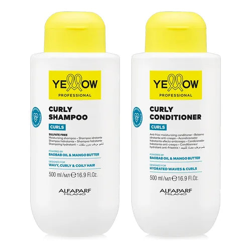 Yellow Curls | Línea para Rizos Definidos, Suaves y Sin Frizz