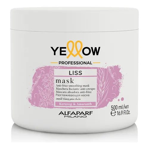 Yellow Liss Mask – 500 ml / 16.90 fl. oz. | Mascarilla Suavizante Anti-Frizz