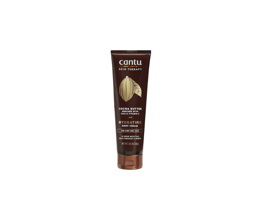 Cantu Therapy Crema corporal hidratante de manteca de cacao para pieles muy secas, 8.5 onzas