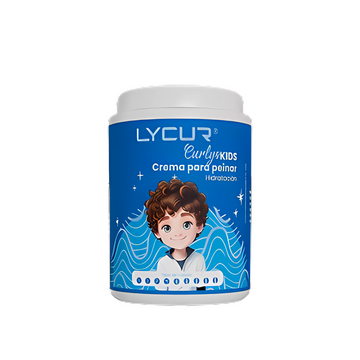 Lycur Crema de Peinar para Niños con Rizos 1kg