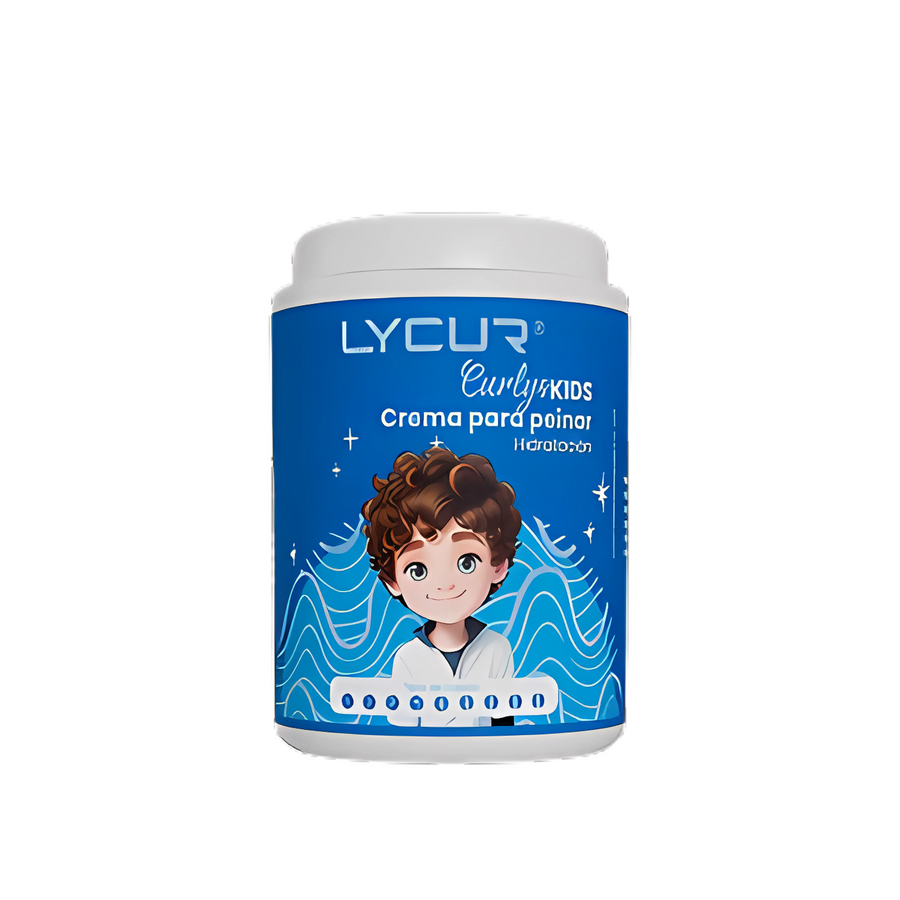 Lycur Crema de Peinar para Niños con Rizos 1kg