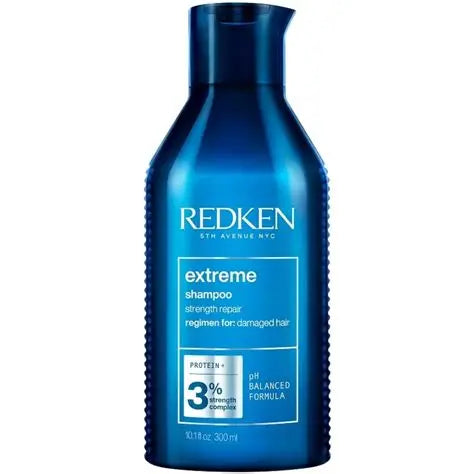 Redken Extreme Shampoo – 300 ml | Reparación y Fortalecimiento para Cabello Dañado