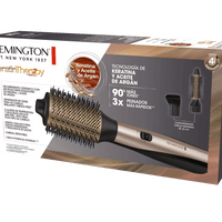 Cepillo y Multiestilizador REMINGTON Keratina & Aceite de Argán AS8821-110F