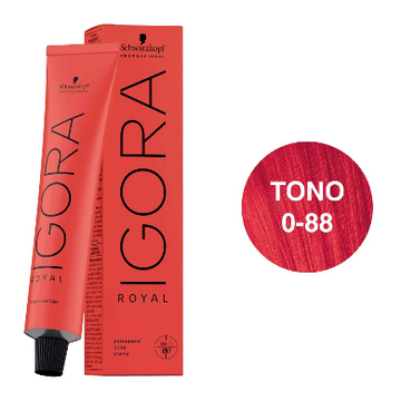Igora Royal Tono 0-88 Concentrado Rojo 60mL