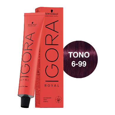 Igora Royal Tono 6-99 Rubio Oscuro Violeta Intenso 60mL