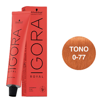 Igora Royal tinte 0-77 Concentrado Cobre 60mL