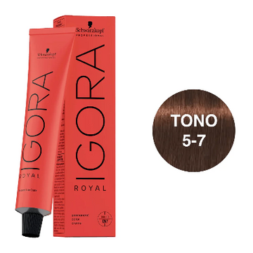 Igora Royal Tono 5-7 Castaño Claro Cobrizo 60mL
