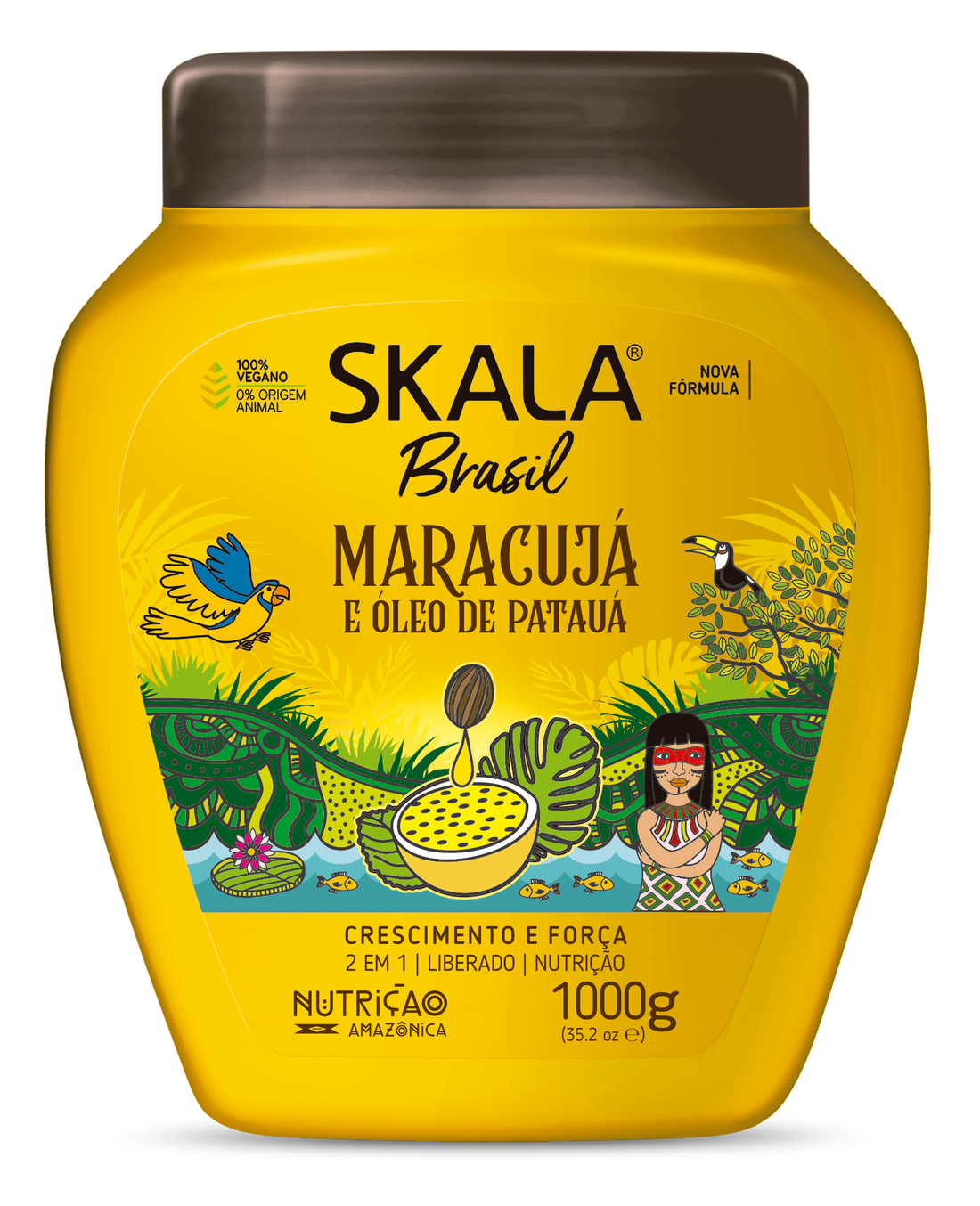 SKALA NUTRICIÓN AMAZÓNICA MARACUYA Y ACEITE DE PATAUÁ 1000G