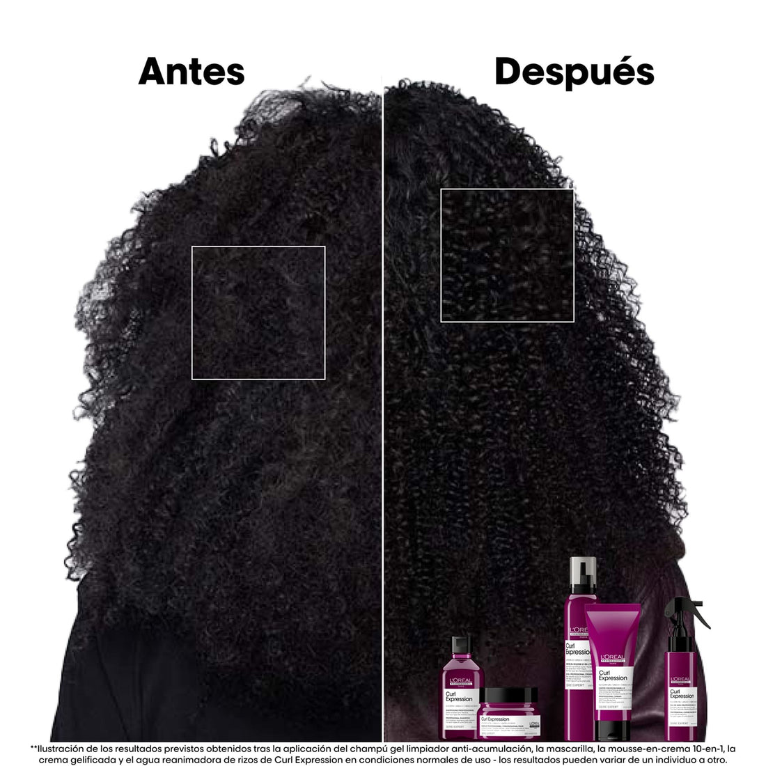 L’Oréal Professionnel Curl Expression Mask – 250 ml / 500 ml