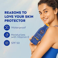 NIVEA Sun Protect & Moisture Lotion FPS 50+ 125 ml