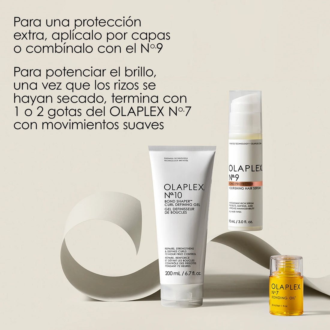 Olaplex Nº.10 Bond Shaper® Curl Defining Gel – Definición y Reparación para Rizos