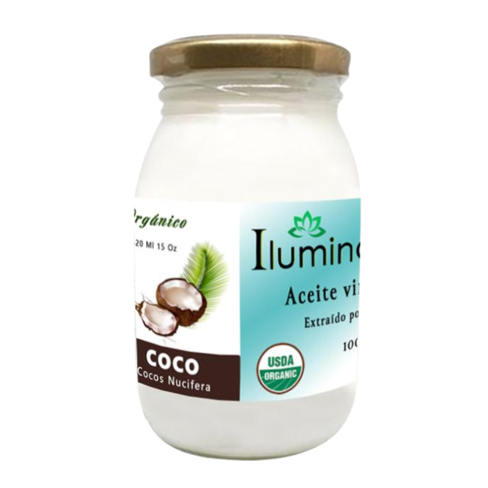 Ilumina Aceite Virgen de Coco | Nutrición Natural para Piel y Cabello