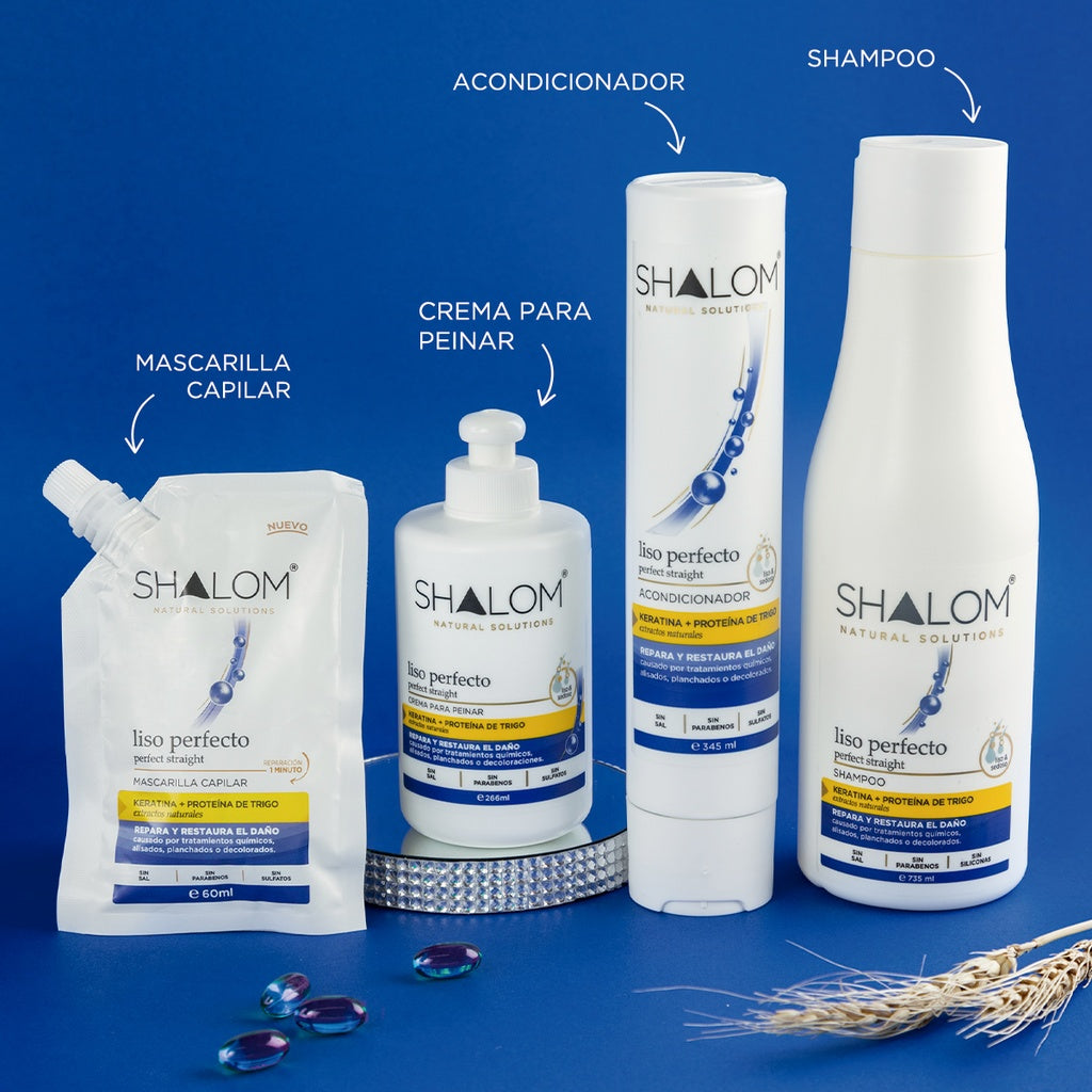 Shalom Complete hair pack keratina y trigo