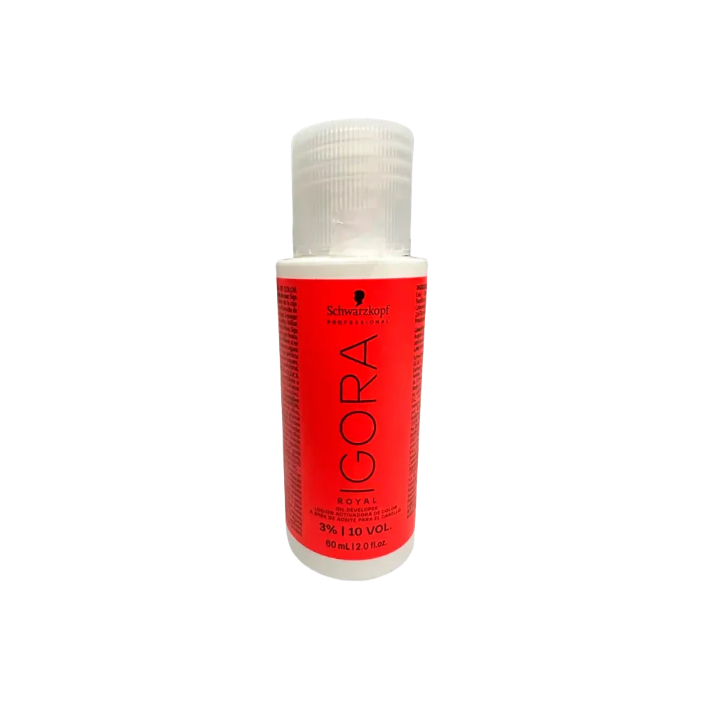 Peróxido Igora Royal 10, 20, 30 y 40 Volúmenes – 60 ml | Oxidante en Crema para Coloración Profesional