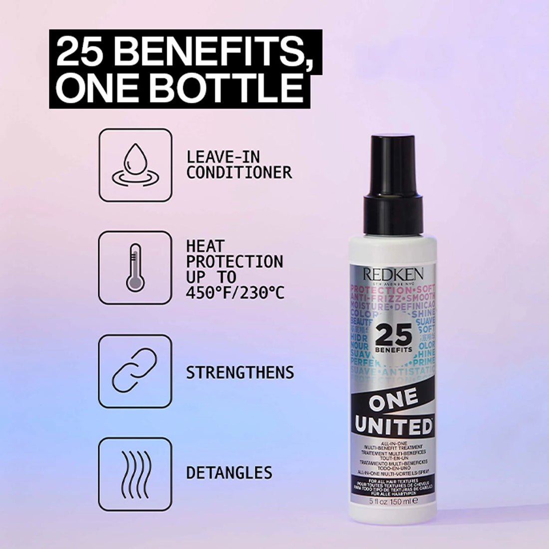 Redken One United 25 Benefits – 150 ml