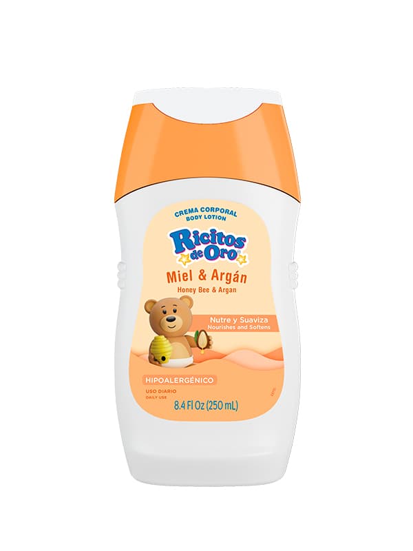 Ricitos de Oro® Crema Corporal Miel y Argán – 250 ml