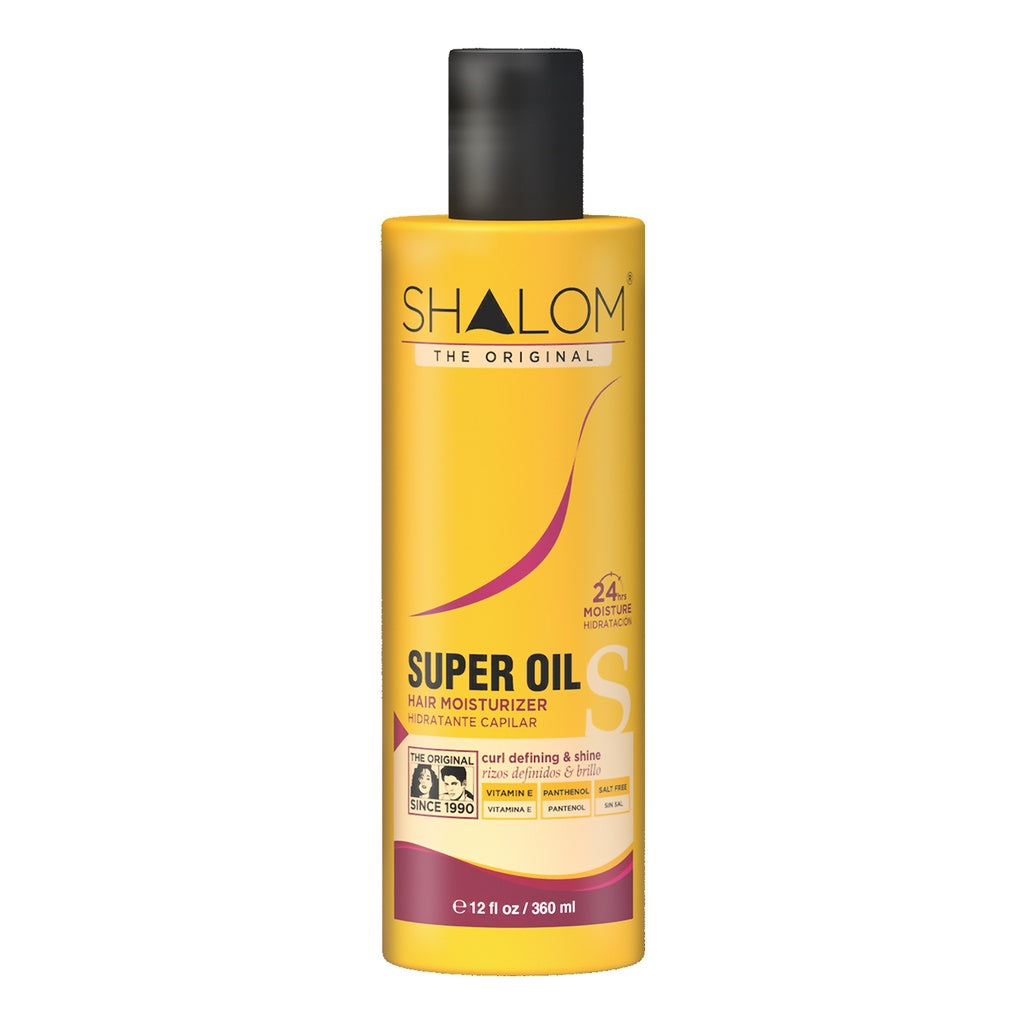 Shalom Super Oil – 360 ml | Nutrición, Brillo y Suavidad para el Cabello