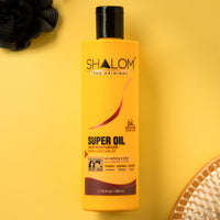Shalom Super Oil – 360 ml | Nutrición, Brillo y Suavidad para el Cabello