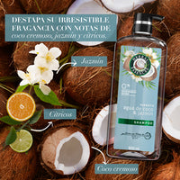 Herbal Essences Shampoo Agua de Coco y Jazmín – 400 ml