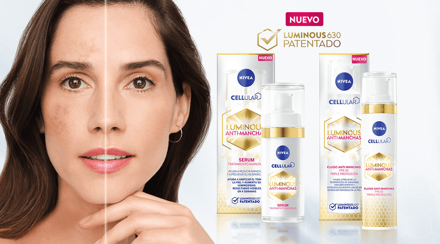 Nivea Cellular Luminous 630 Serum Anti-Manchas 30 ml – Reducción Visible de Manchas y Luminosidad Uniforme