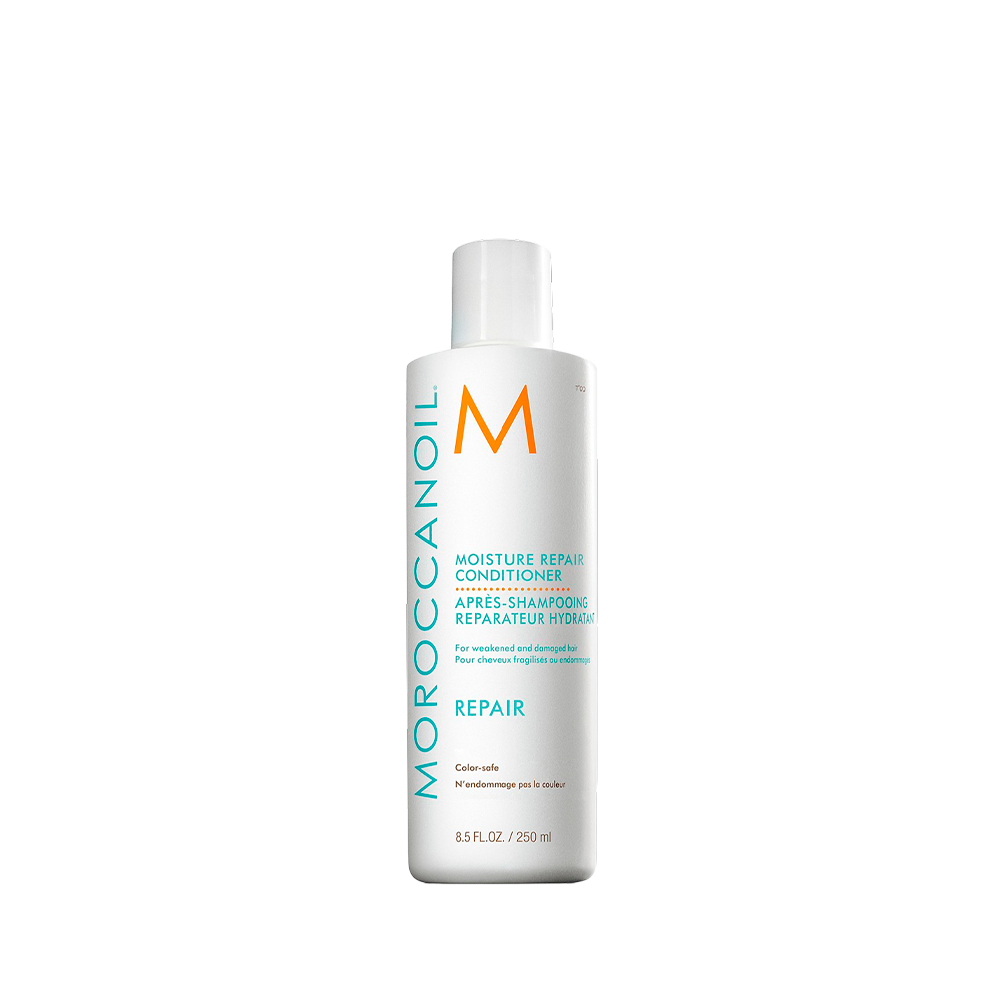 Moroccanoil Moisture Repair Conditioner – 250 ml  Acondicionador reparador e hidratante para cabello dañado o tratado químicamente
