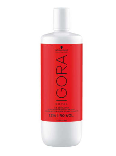 Peróxido Igora Royal 10, 20, 30 y 40 Volúmenes – 1 LITRO | Oxidante en Crema para Coloración Profesional (Copy)