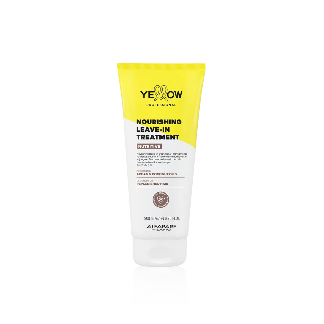 Alfaparf Milano Yellow Professional Nourishing Leave-In 200 ml | Hidratación y Nutrición sin Enjuague