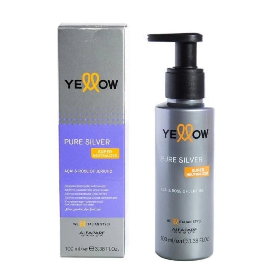 Alfaparf Milano Yellow Professional Silver Line | Shampoo, Conditioner & Pure Silver